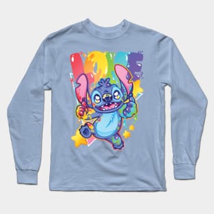 Alien Says Love! Long Sleeve T-Shirt